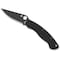 Spyderco 2024 Spyderco Military Model G-10 Black Black Blade Plain SPY-C36GPBK - alternate 2